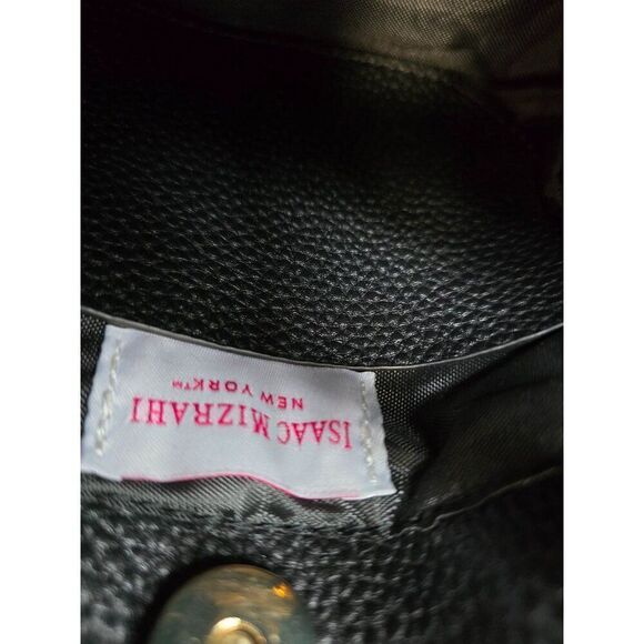 Isaac Mizrahi Faux Fur Handbag With Gold Chain Strap & Adjustable Handle - Picture 4 of 7